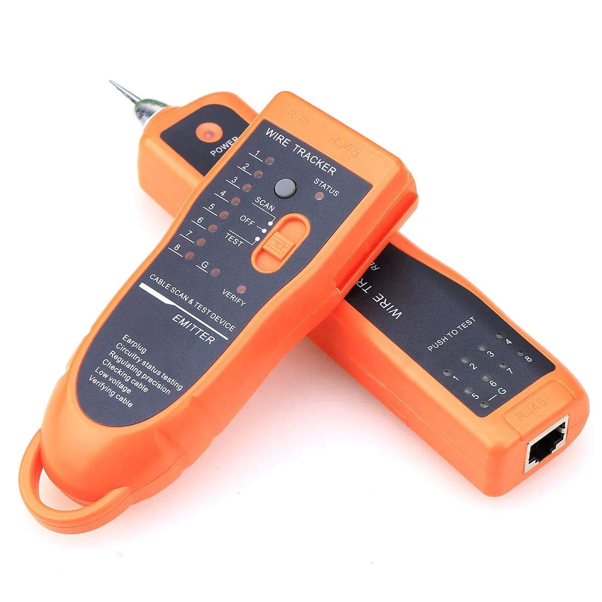 XQ-350 Wire Tracker Network LAN Ethernet Phone Telephone Cable Tester ...