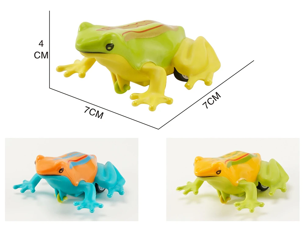Bulk 2024 Cheap Mini Plastic Pull Back Insect Reptile Animal Promotional Toy