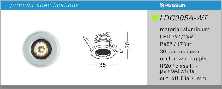 Maytoni Yin Downlight Da Incasso Dimmerabile Nero 3000K - Foto 4