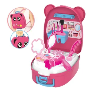 Portable Box Package Pretend Play Girl Fashion Beauty Set Toys