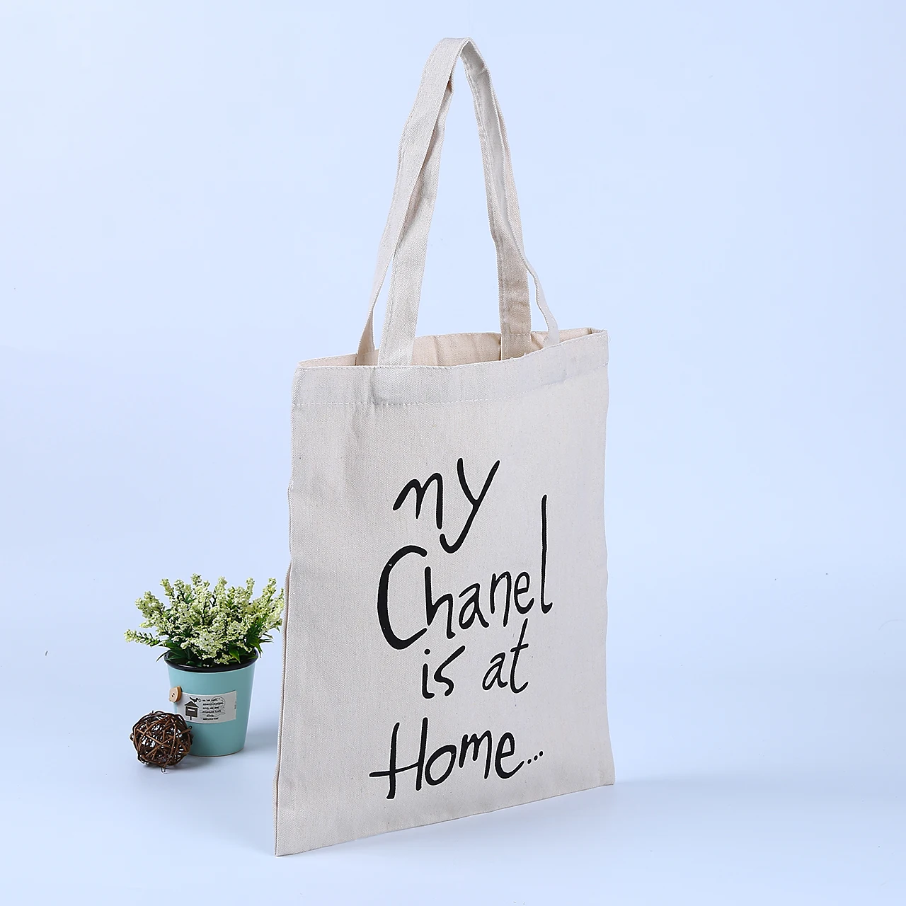 Eco Friendly Custom Design Washable Durable Tote Bag Cotton Canvas