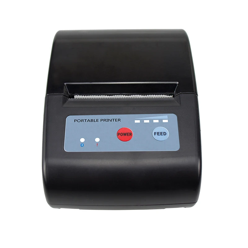 Imprimante Thermique Portable 58mm - Basse Consommation, Compatible Bluetooth, Idéale Pour Magasins Et Restaurants