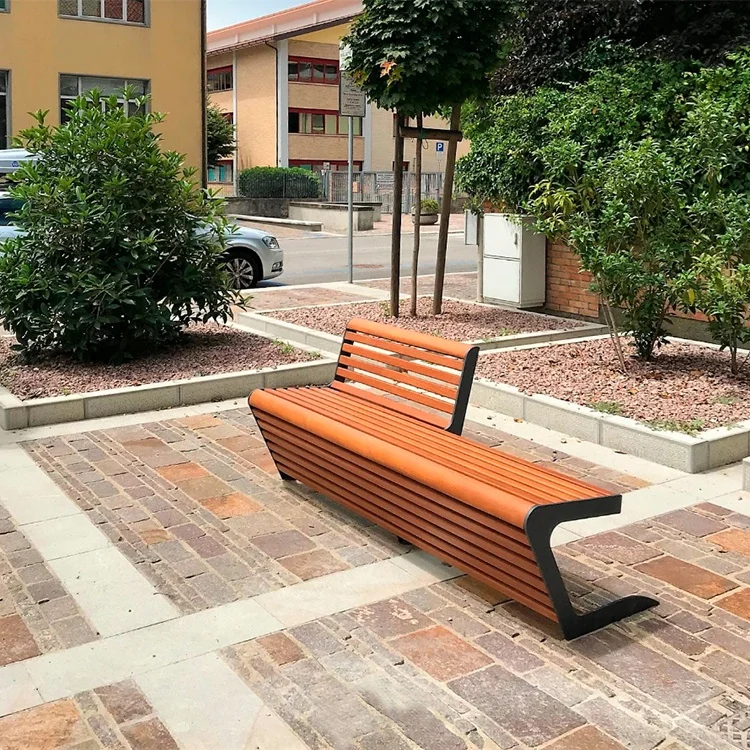 Di fabbrica Su Misura Urbano Patio Esterno Parco In Acciaio