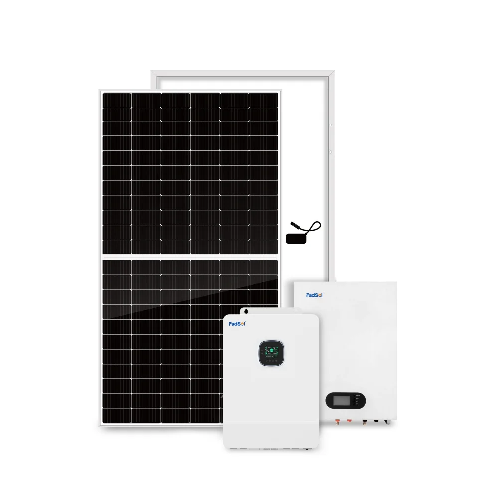 Sistema de energía de paneles solares fuera de la red 20kw Kit de paneles solares Generador de energía fuera de la red 20kw Sistemas de energía solar para el hogar