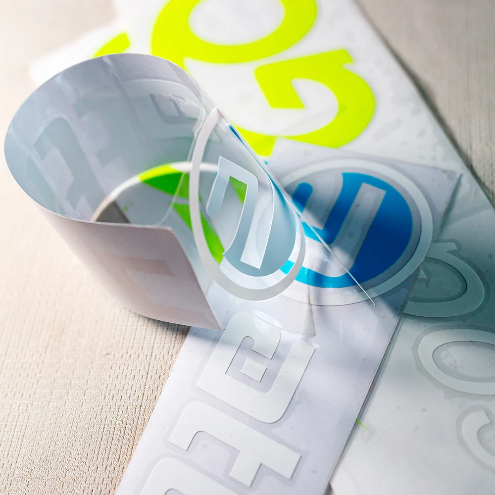 Transfer Proof Sticker Waterproof Luxury Die-cut Transparent Transfer Label Sticker - Buy ...