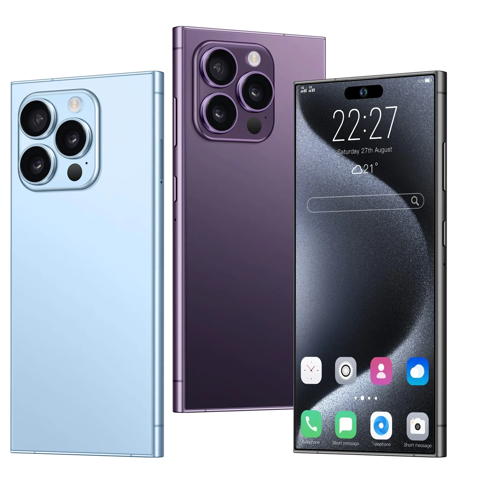 i16ProMax 16GB+1TB Android 13 Gaming Phone - 6.8