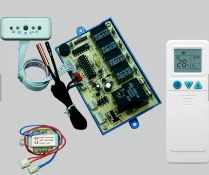 Universal Plastic AC Remote Control Electric Manual Power Source for Various Home & HVAC Air Conditioner Models