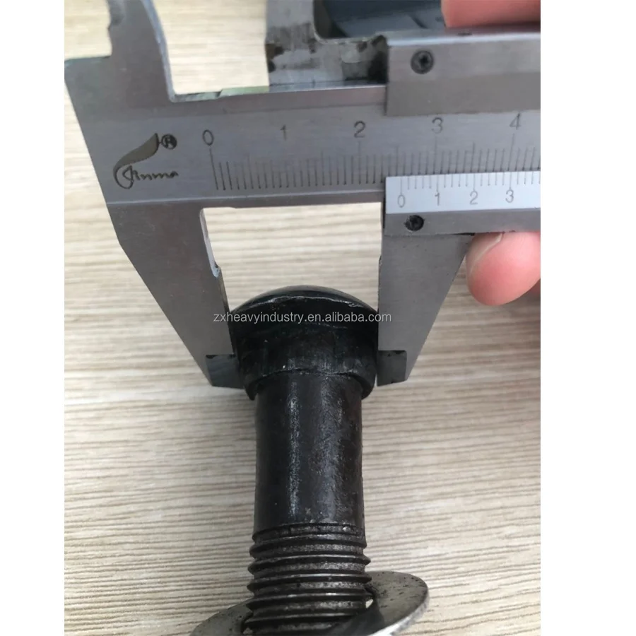 Railroad Steel Rail Fish Plate Use M20 Fish Bolt Price