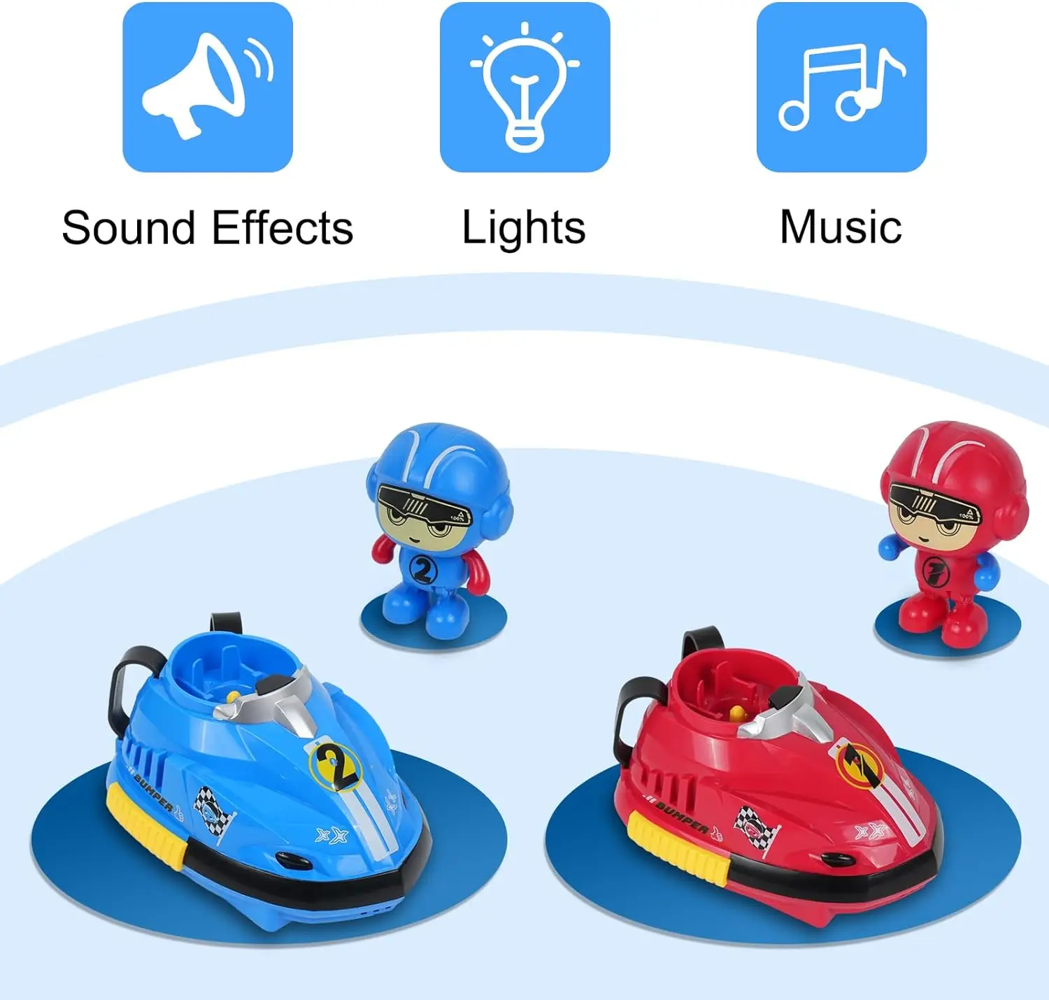 Player Bumper Car Remote Control Car Set Of Dwi Dowellin