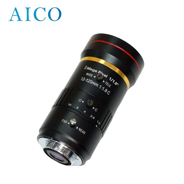 1/1.8インチ12-120mmF1.83メガピクセルマニュアルアイリス12mmから