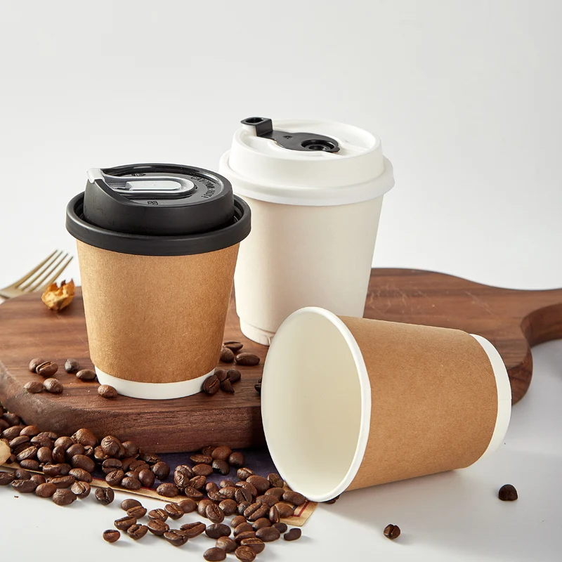 Coffee To Go Cups Hot And Cold 1000pcs 250ml Paper Cup