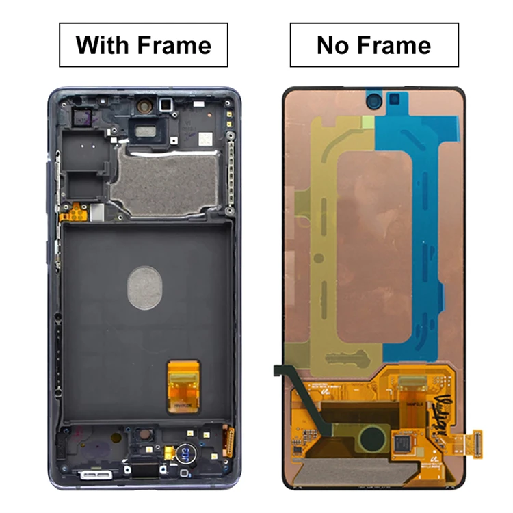 Original OEM OLED Screen For Sam Sung Galaxy S20 FE with Frame LCD Display Touch Screen Replacement