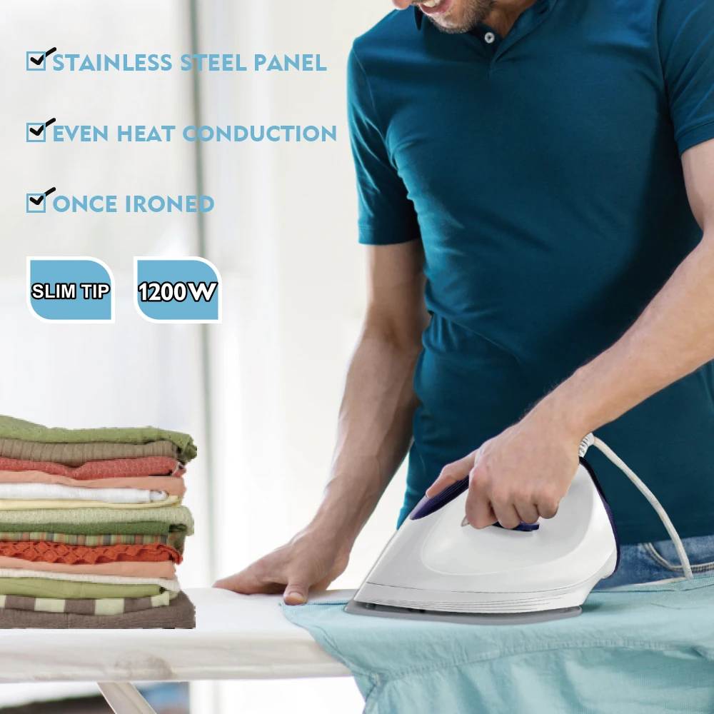 Ironing Clothes Conduction Lightweight Handheld Electric Dry Iron