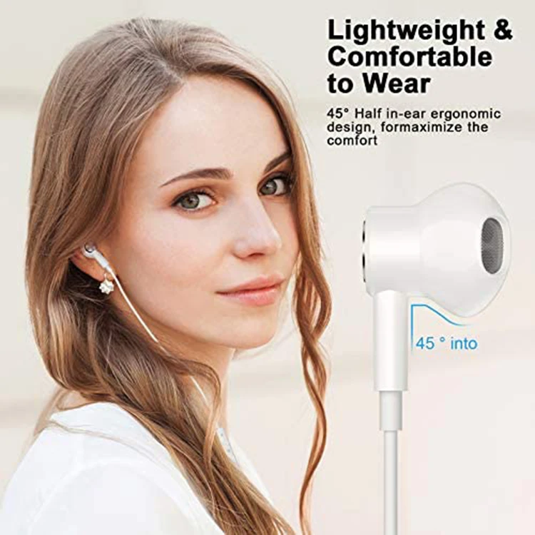 2023 Kyere Me570H Digital Resolution Hd Call Magnetic Attraction Wired Headphones for Android Phones