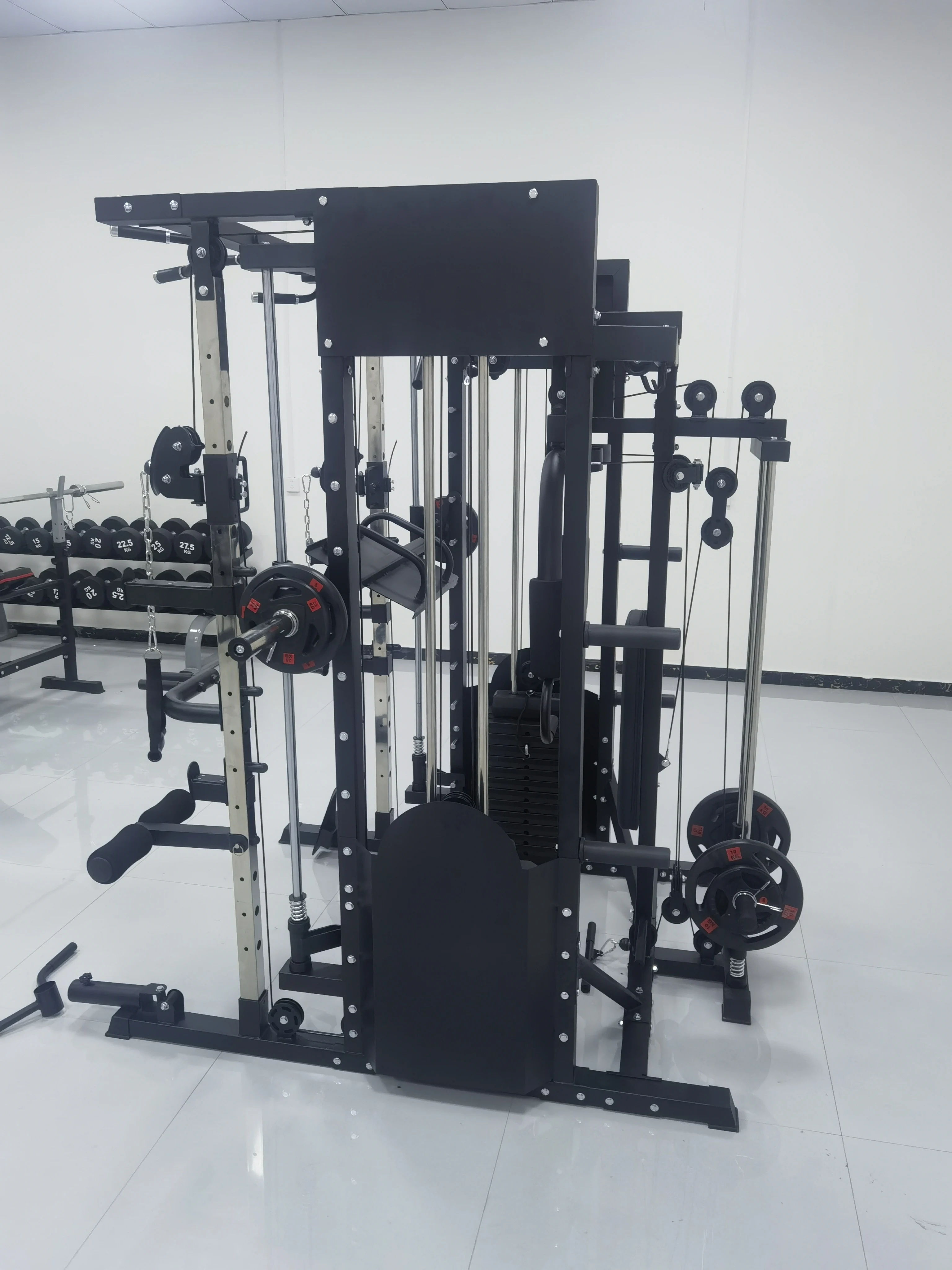 Multifunction Home Gym Exercise Multi Function Station Equipment Smith ...