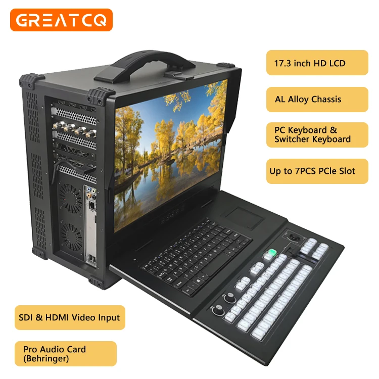 Vmix OBS Switcher All-in-One Live Stream Broadcast Machine