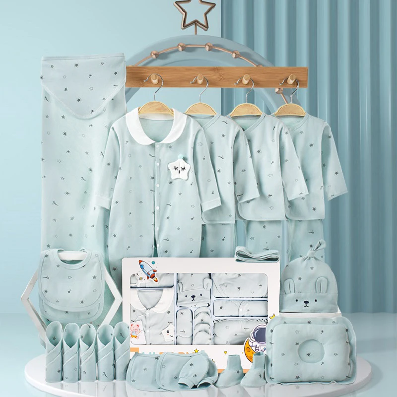 Wholesale 24pcs Baby Sleepwear Gift Package Newborn Clothes Baby Gift