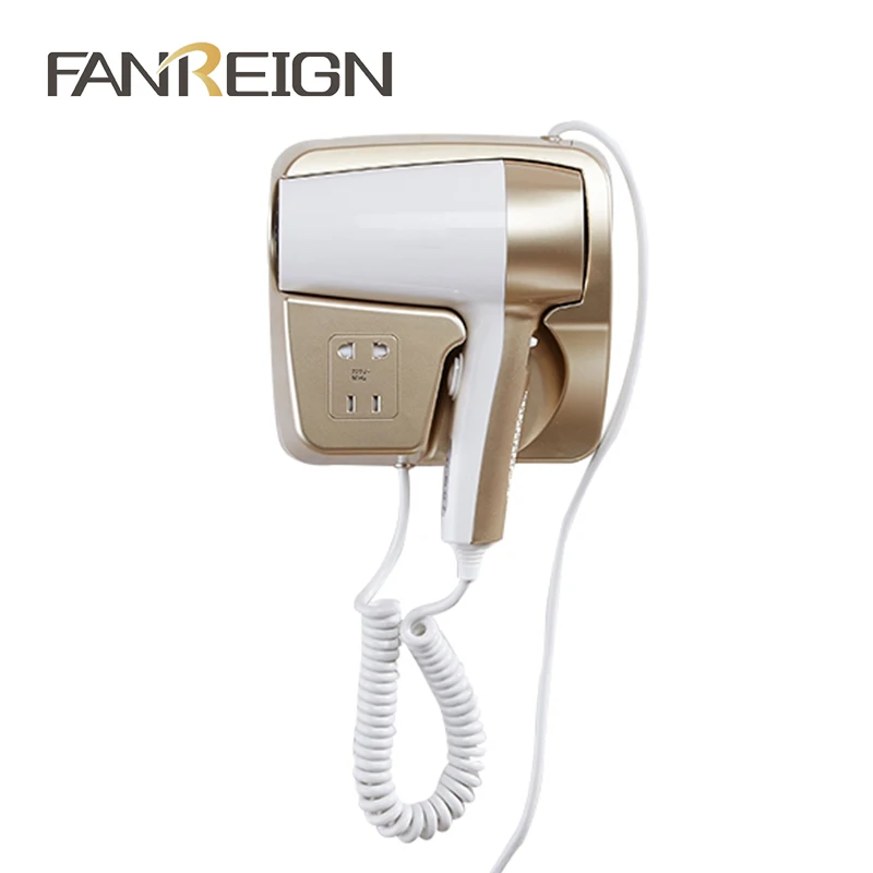 Fanreigh DB-2115 отель профессиональное оборудование Электрический настенный фен для волос с гнездом