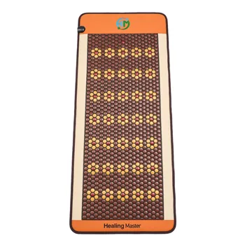 Korea Nugabest Infrared Healing Mattress Red Photon Light Ceragem Massage Tourmaline Mat for Body Health Care Bed Application