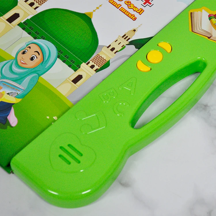 Small Recordable Chip Colorful rainbow Mp3 Arabic Songs the Holy Quran Koran Book