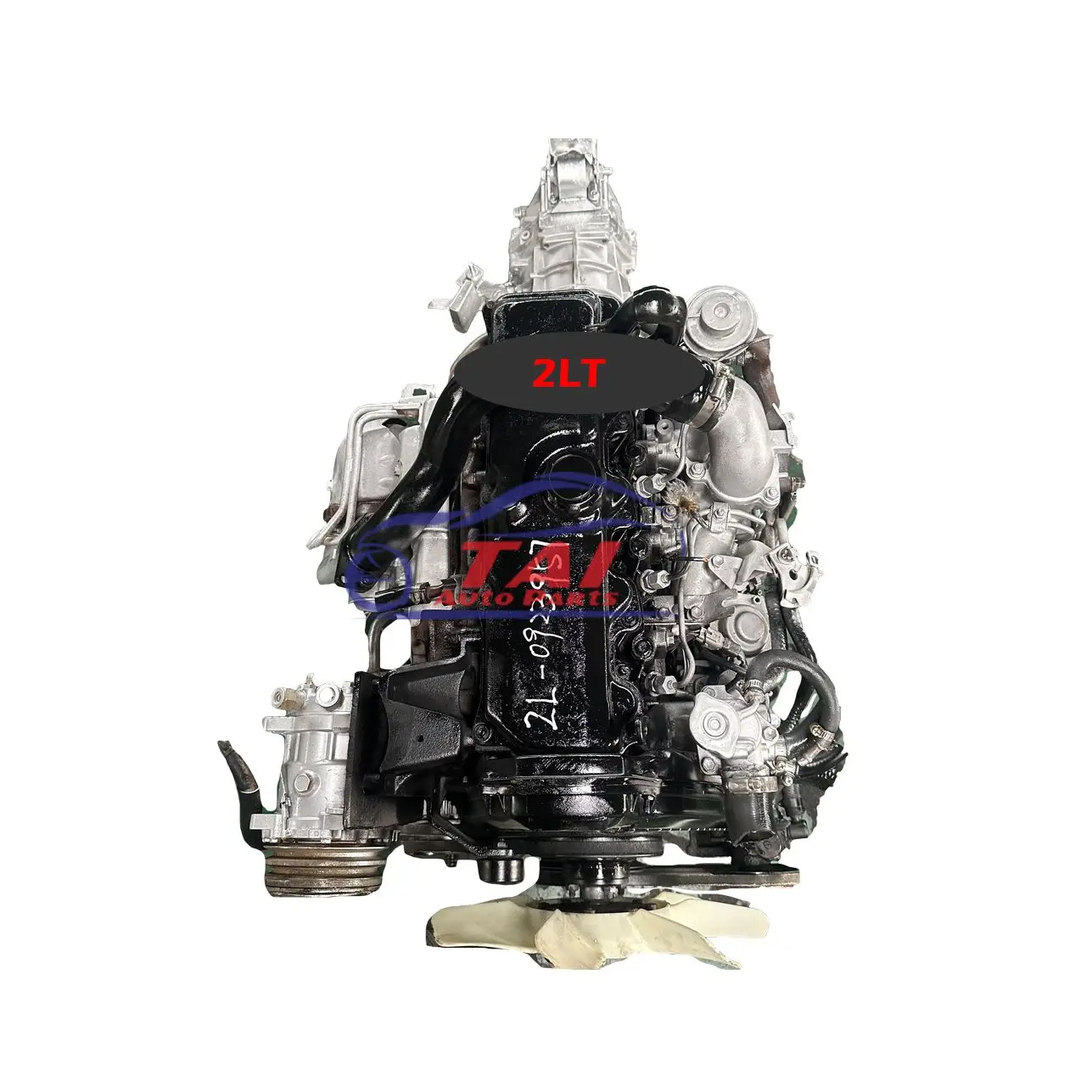 トヨタディーゼルエンジン用中古2L-T（トランスミッション付き