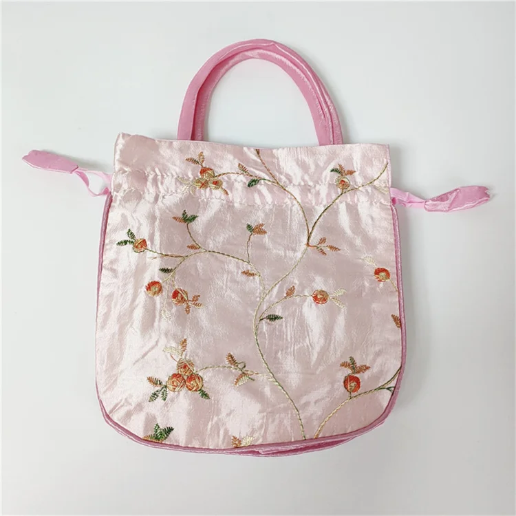 Tlb-8r003 2024 Latest Ethnic Embroidery Flower Handbag Vintage Lady ...