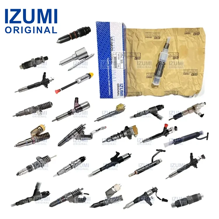 IZUMI ORIGINAL PC600-8 Excavator Common Rail Fuel Injector 6218-11-3101 095000-0562 6D140 Diesel Fuel Injector for komatsu