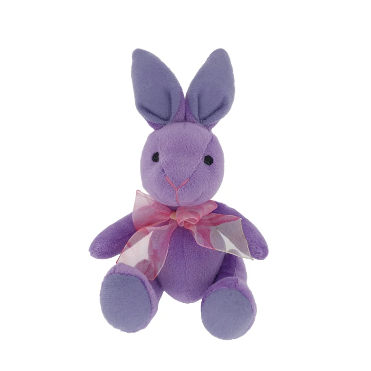 multi colored stuffed bunny