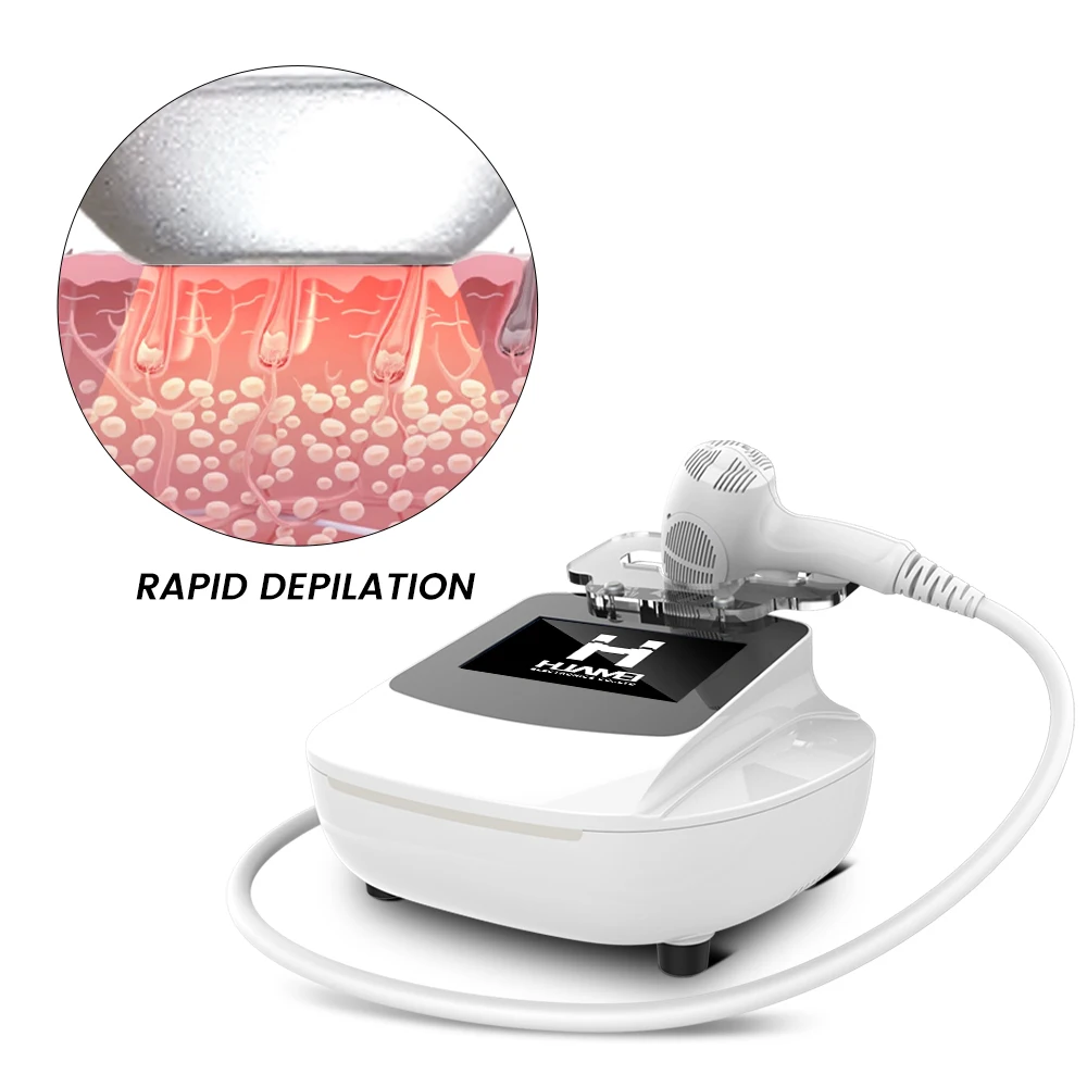 Big Color Screen Home Use Diode Laser Hair Removal Machine Mini Diode Laser Portable Laser Diode