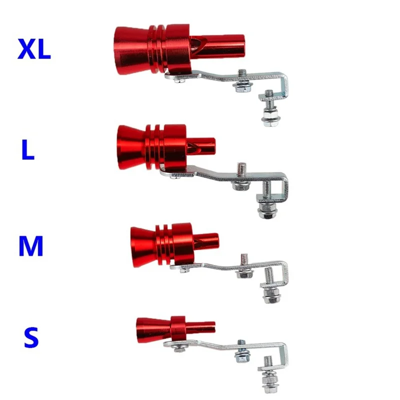 aluminium turbo sound exhaust whistle polished