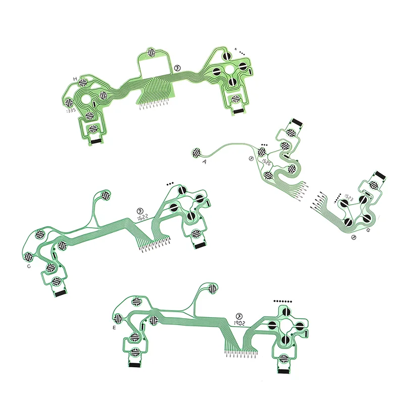 Replacement Buttons Ribbon Circuit Board for PS3 PS4 Controller Conductive Film Keypad Flex Cable for PS5 Accessories