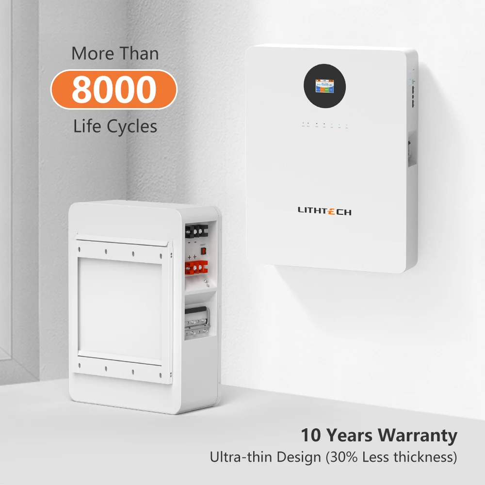 Powerwall 51.2V 100Ah 280Ah Lithium Ion Batteries 5Kwh 15 Kwh 10Kwh Solar Inverter Home Energy Storage 48V 200Ah Lifepo4 Battery