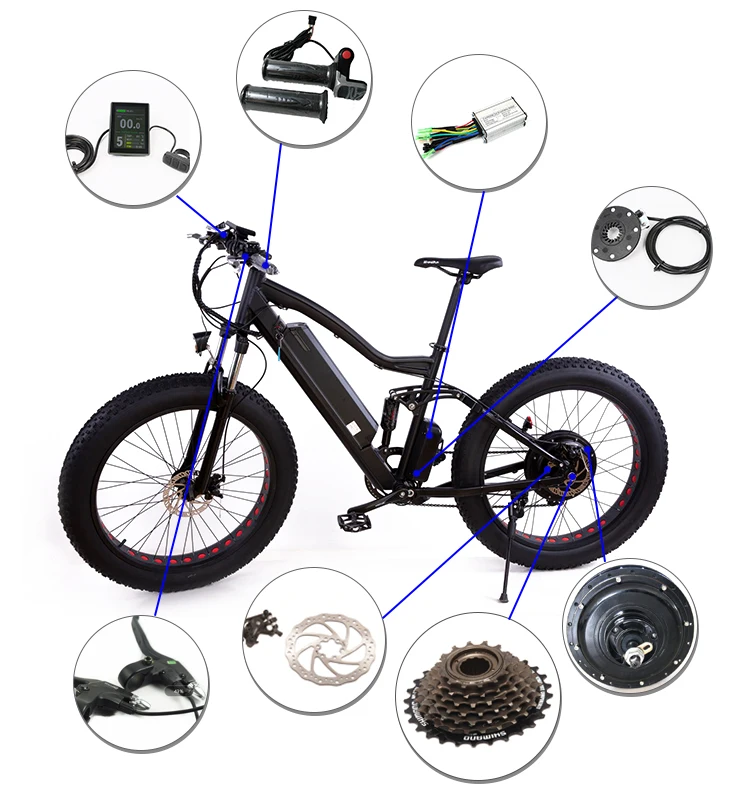 High Speed 80km/h 5000 Watt Electric Bike 72v Ebike Motorcycle Hub