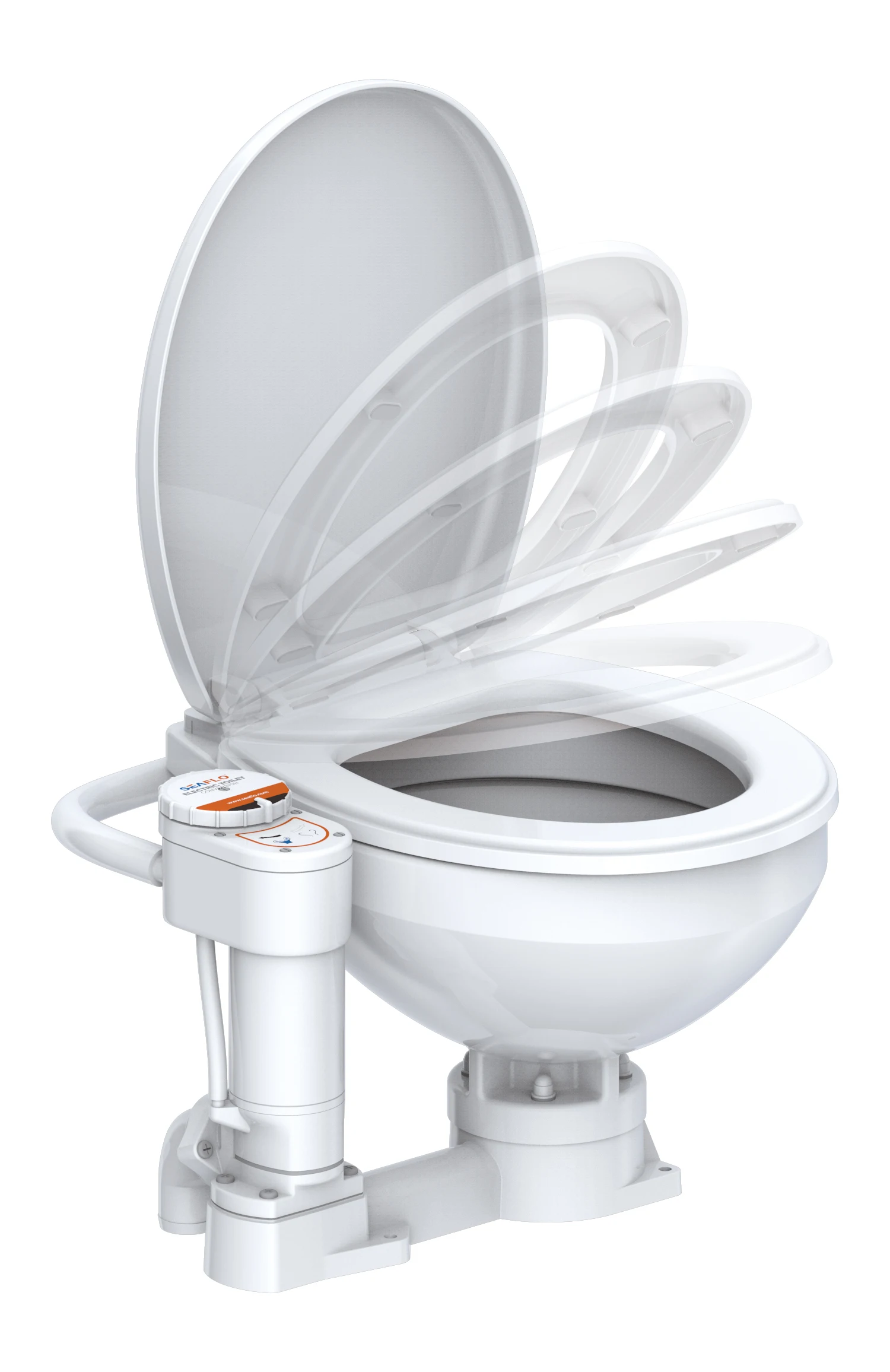 SEAFLOレギュラーサイズ電気マリントイレ変換キットポンプボートマセ 