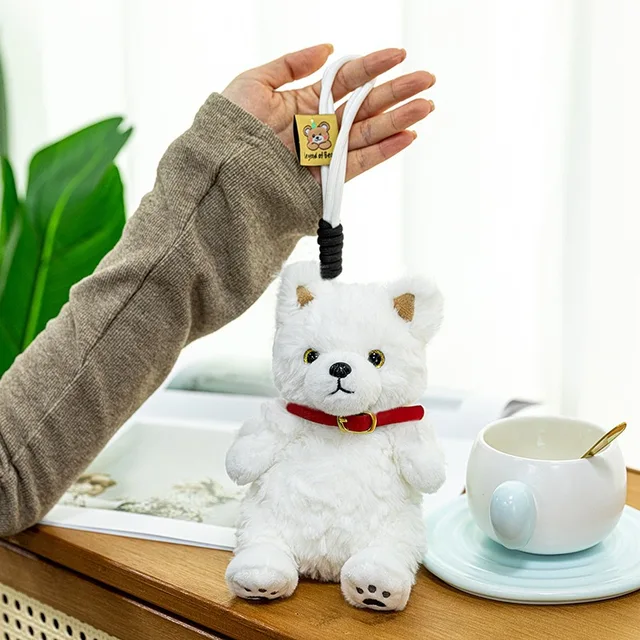 Wholesale Kids Toys Pop Mini Puppy Pendant Stuffed Animal Toys Dog Anime Figure Squishy Keychain Sonny Angels Bedhead Pendant