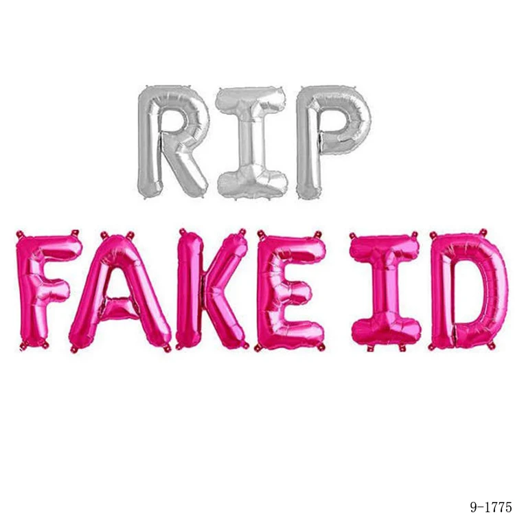 Rip To My Fake Id Banner
