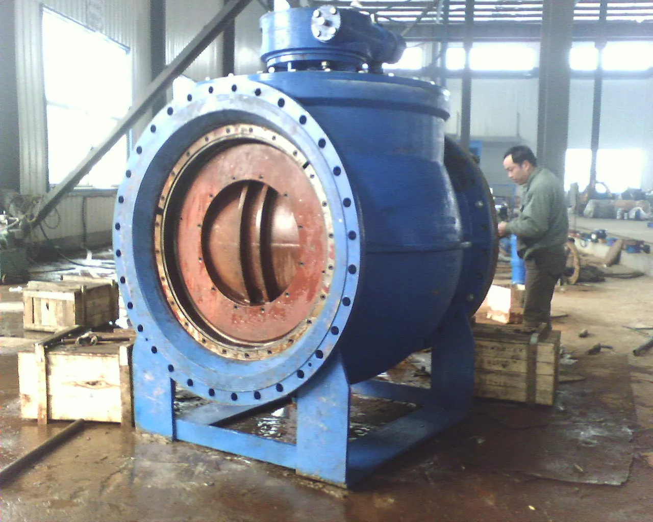 Water Turbine Inlet Ball Valve - Buy Hydraulic Control Spherical Valve ...