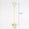 Design coeur doré 16 pouces-40 cm