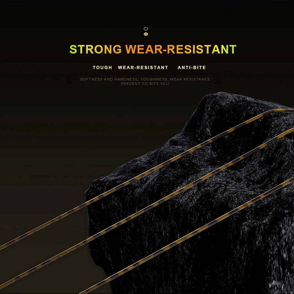 FTK 300M Fishing Line Nylon String Cord Clear Fluorocarbon Strong Monofilament Fishing Wire