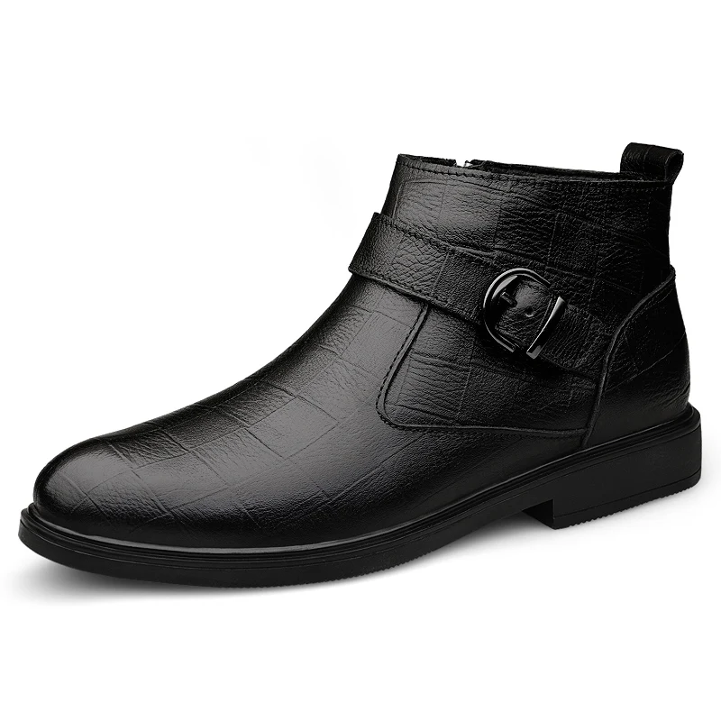 winter dress shoes men Amazon.com | La Milano Men's Leather Cap Toe Lace Up Winter Casual Dress  Boot Classic Comfortable Dress Shoes for Men