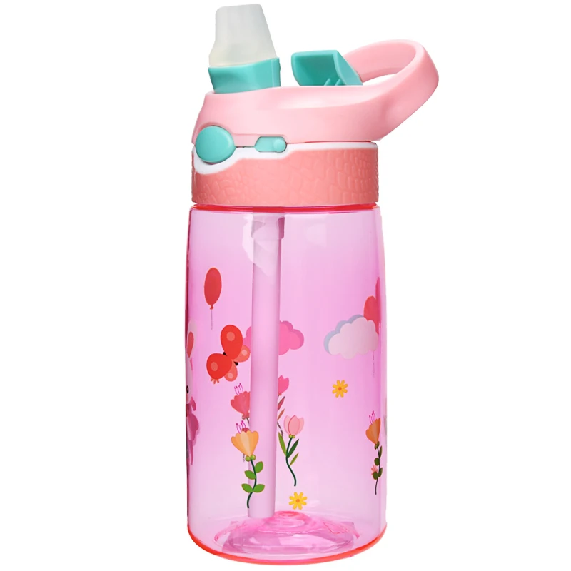 AOHEA Hot Sell Bottle for Kids Plastic Water Bottle Cute BPA Free drink Bottle Cartoon