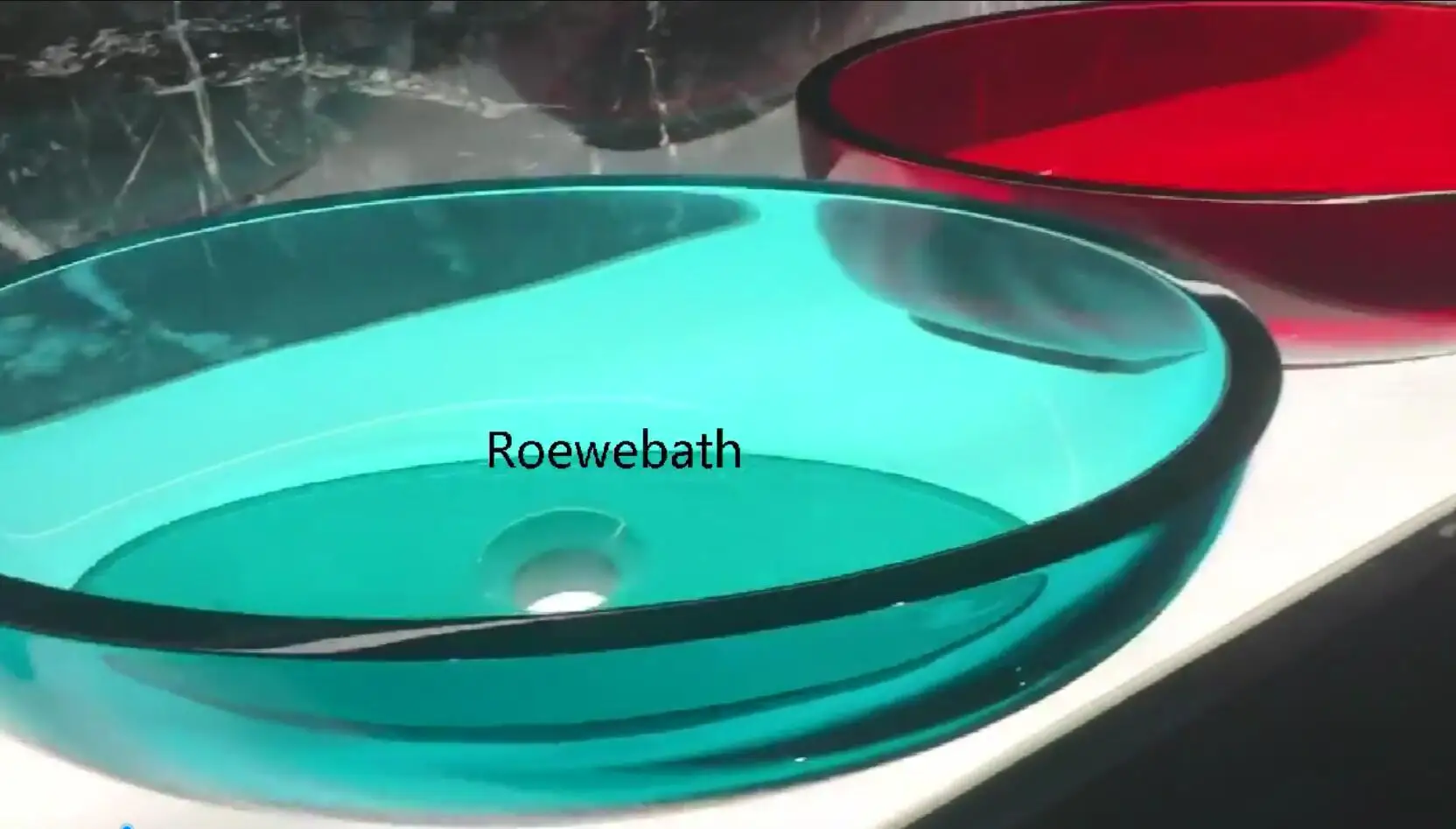 Transparent Color Basin Clear Counter Top Basins,Colors Transparent Wash Basin,Resin Bathroom ...