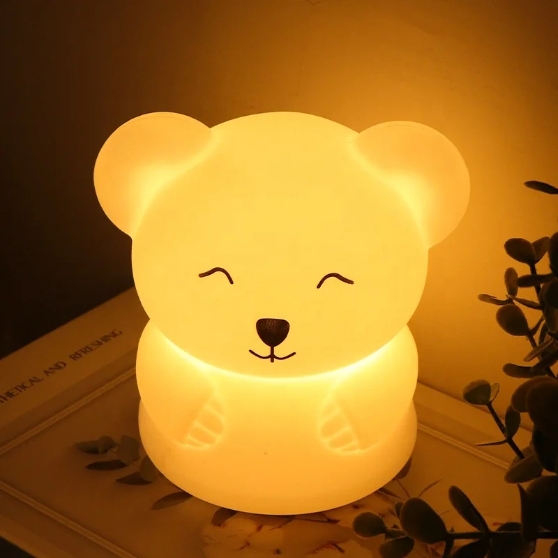 10 colors8 dimmable baby night light newborn remotetimertouch lamp