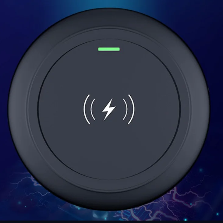 15W Fast Charging Wireless Charger K9 Round Wireless Charger for Mobile Phones and Headphones 5W/7.5W/10W Wireless Charging