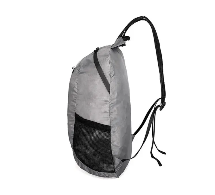 Custom Portable Travel Leisure Outdoor Riding Trekking Bags Running Waterproof  Folding Ultralight Skin Expandable Backpack