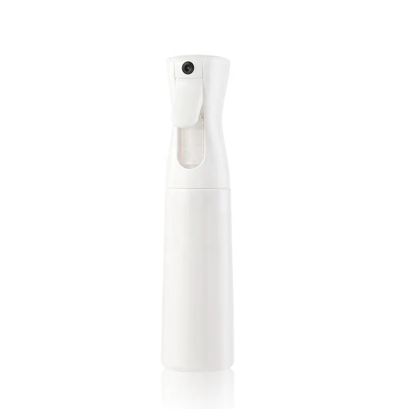 Plastic Continuous Mist Spray Bottle Empty Hair Salon Barber Fine Mister Spray Bottle Trigger Atomization High Pressure
