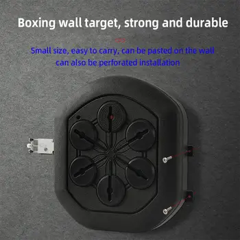 boxe poinçonnage pads machine focus formation avec cible de mur