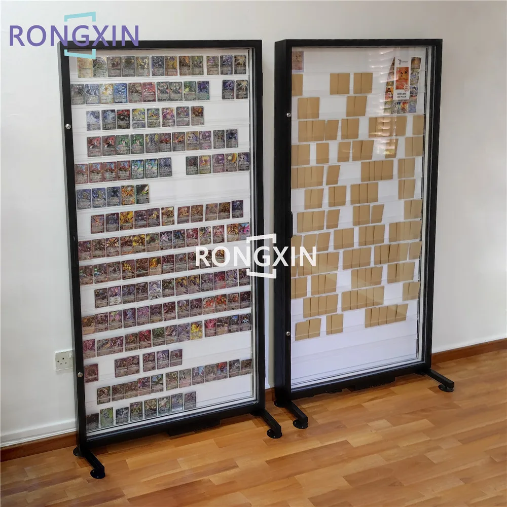 Clear Acrylic Trading Card Display Case - Lightweight Base for Baseball & Collectible  Cards, Ideal for Trading Card Display Racks