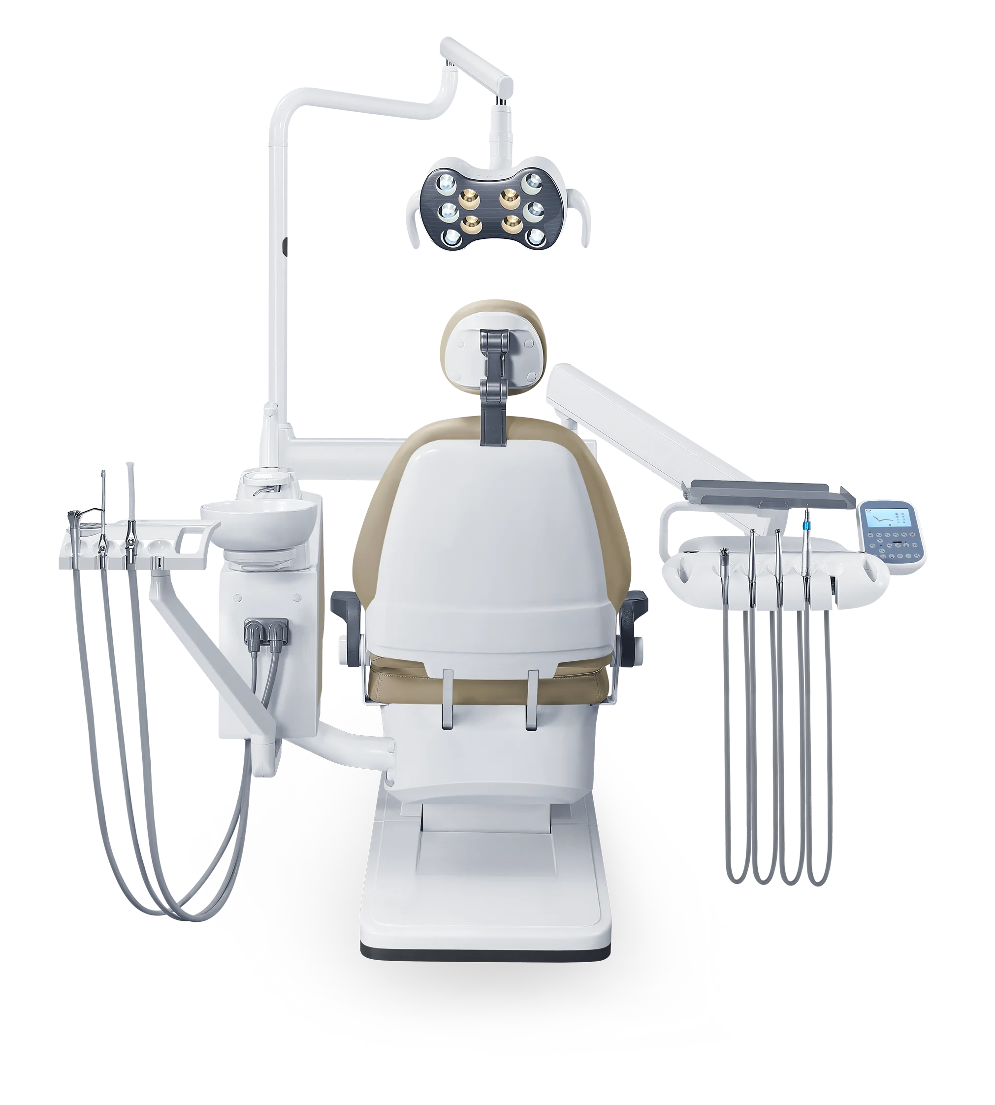 2024 Gladent Dental Unit GD-S350 Imported air and Water Pipes Motor Solenoid Valve