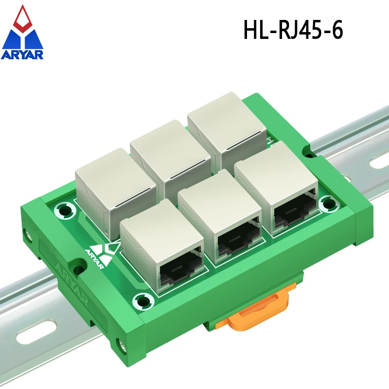 5x Modules Réseau RJ45/8P8C à Borniers Vissés - Panneau Mural Connecteur Ethernet Cat5E - Argent